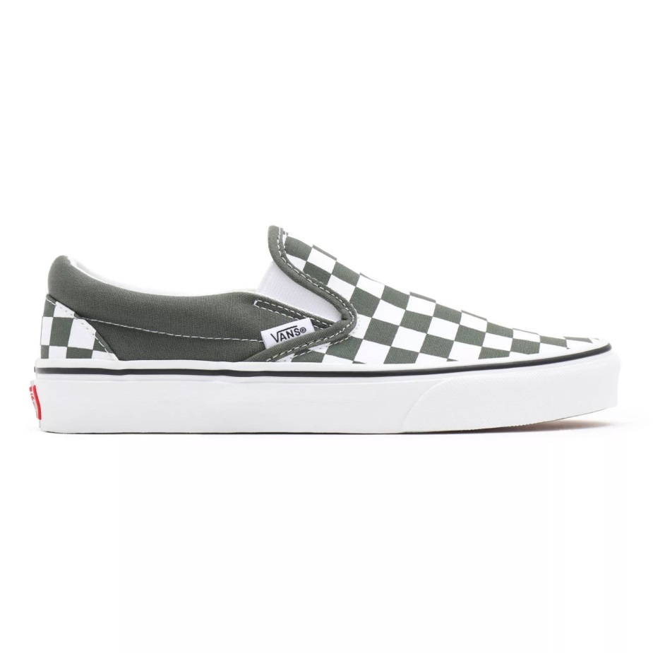 Vans σκακιέρα κλασικά Slip-on παπούτσια πράσινα