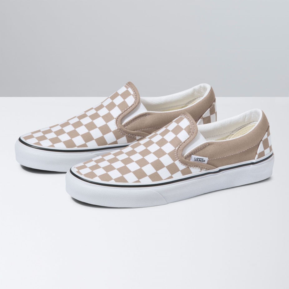 Vans σκακιέρα κλασικό Slip-on αιθέρα-true λευκό