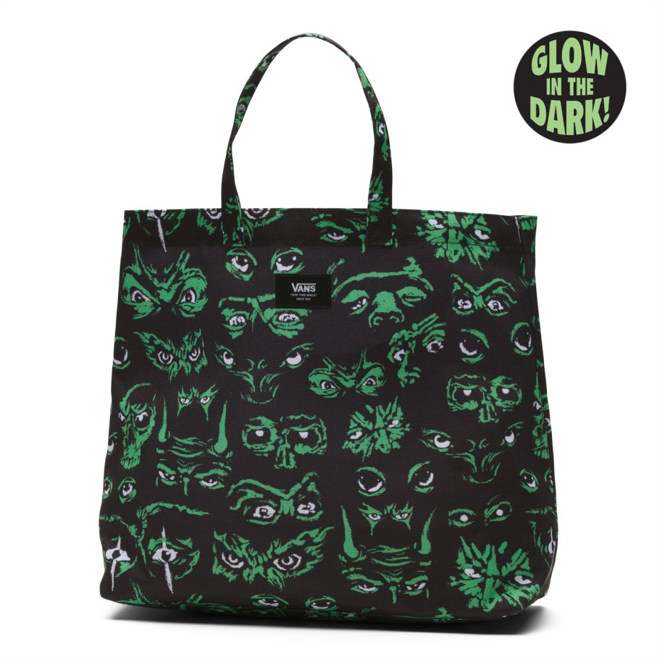 Vans σκούρα μάτια Tote Bag μαύρο