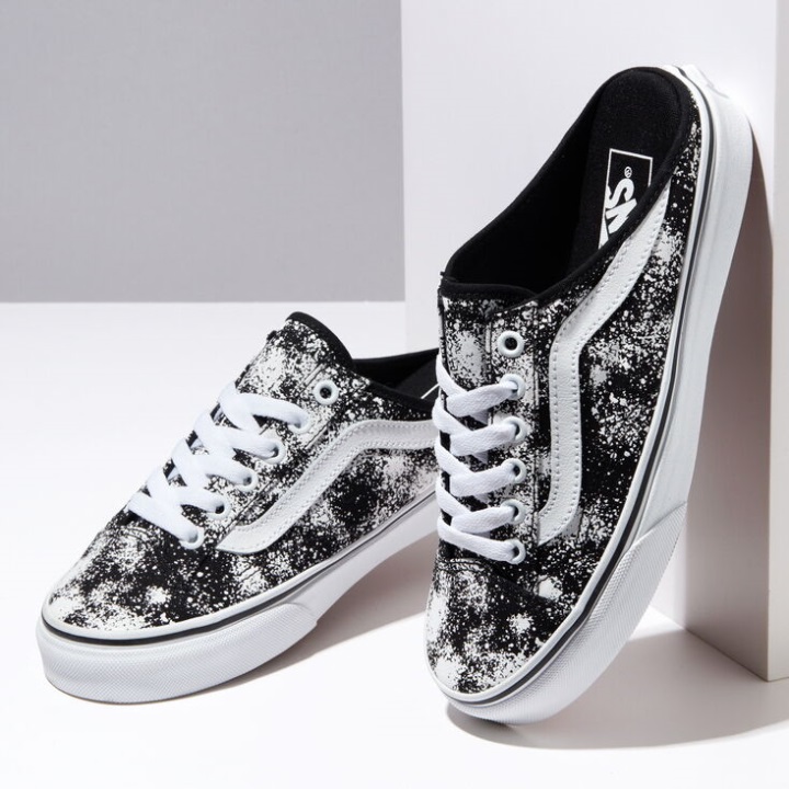 Vans στυλ Overspray 36 Mule μαύρο-αληθινό λευκό