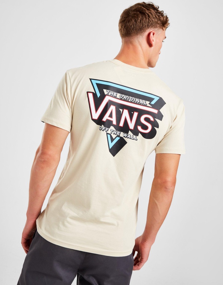 Vans τρίγωνο μπλουζάκι καφέ