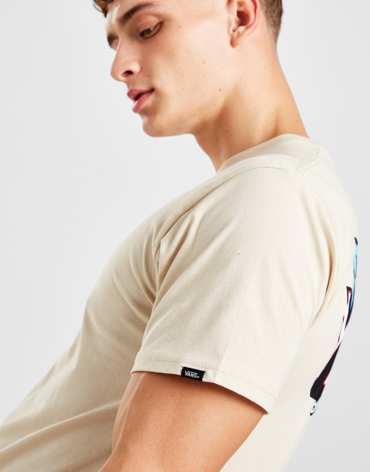 Vans τρίγωνο μπλουζάκι καφέ