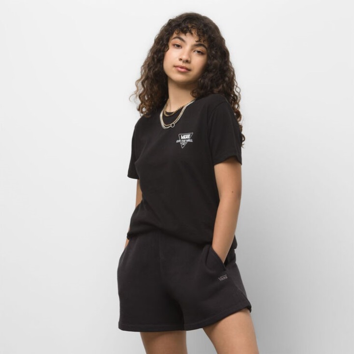 Vans τρι γωνιακό μπλουζάκι μαύρο