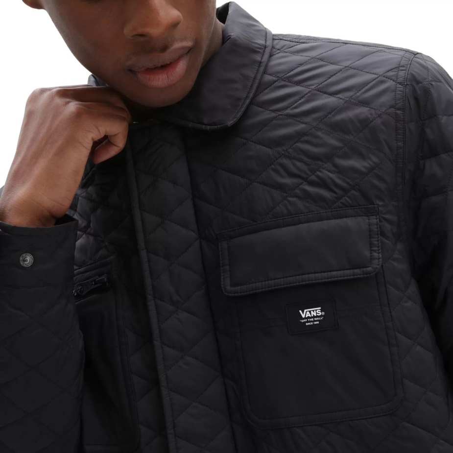 Vans τρυπάνι αγγαρεία παλτό Thermoball Mte-1 μαύροι άνδρες