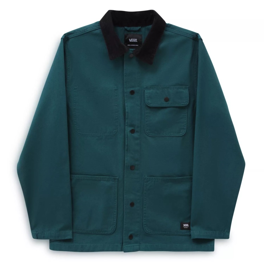 Vans τρυπάνι αγγαρεία παλτό μπουφάν μπλε