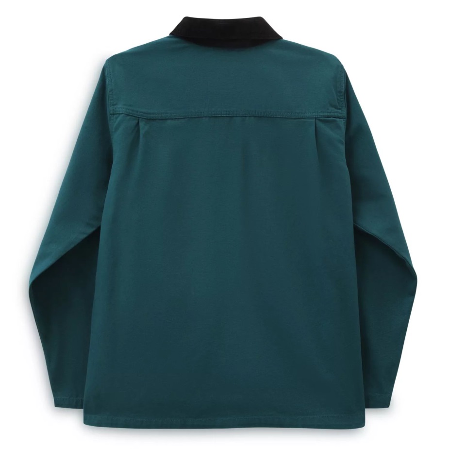 Vans τρυπάνι αγγαρεία παλτό μπουφάν μπλε