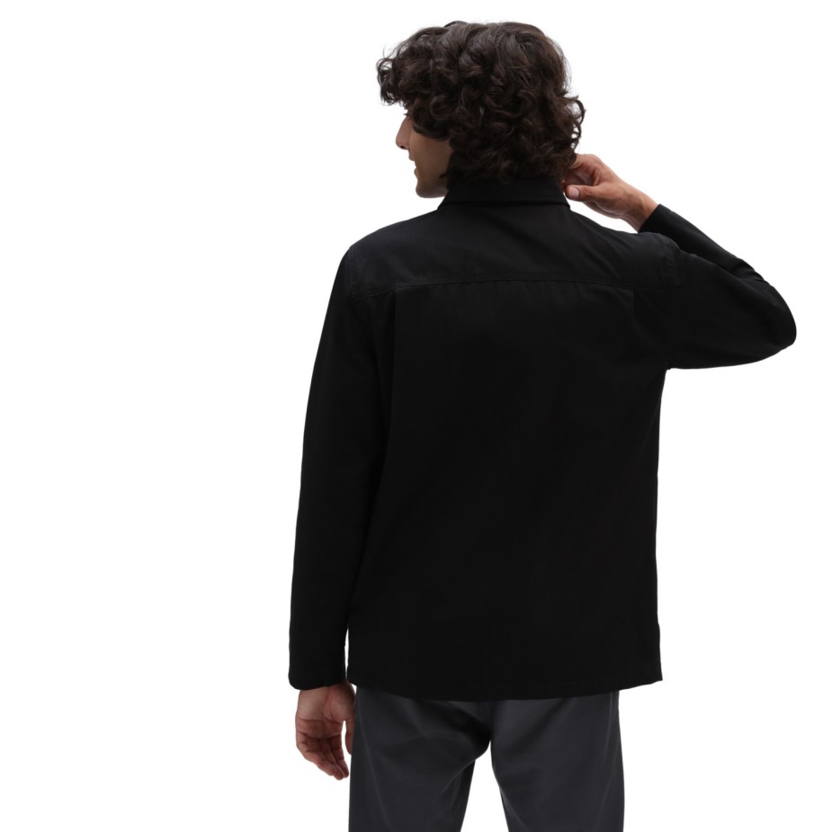 Vans τρυπάνι παλτό αγγαρείας με μαύρη επένδυση