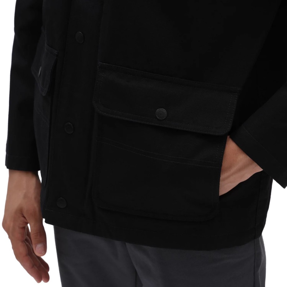 Vans τρυπάνι παλτό αγγαρείας με μαύρη επένδυση