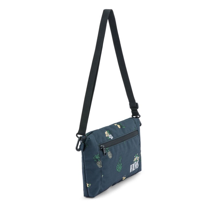 Vans τσάντα χιαστί βοτανικού κήπου μαύρη βοτανική