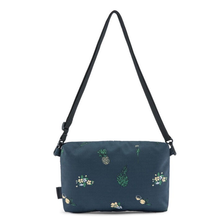 Vans τσάντα χιαστί βοτανικού κήπου μαύρη βοτανική