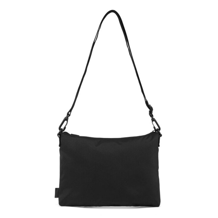 Vans τσάντα χιαστί με φερμουάρ μαύρο