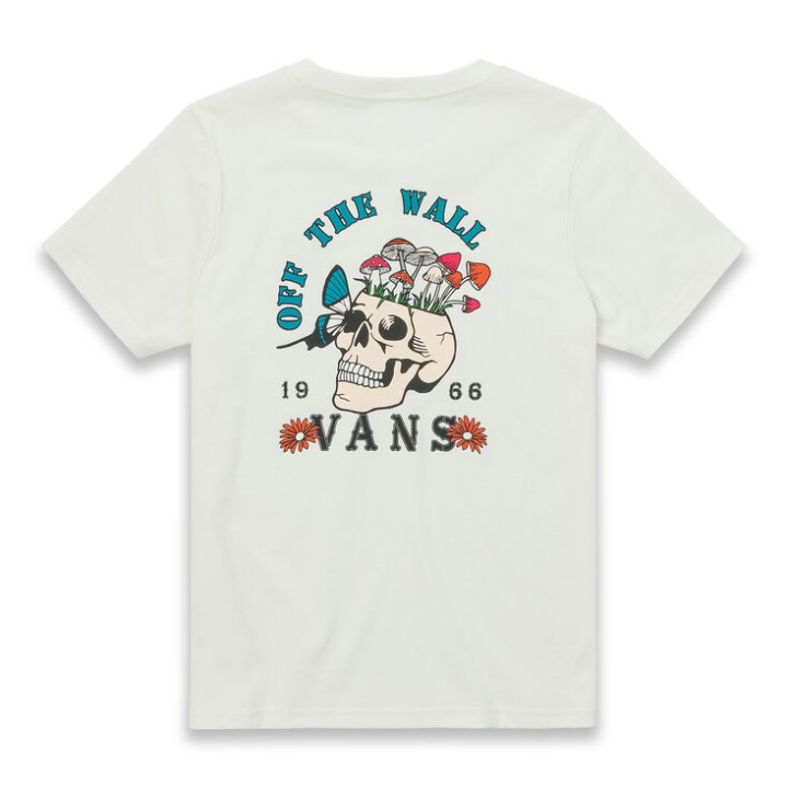 Vans χαριτωμένο T-shirt Marshmallow κρανίο