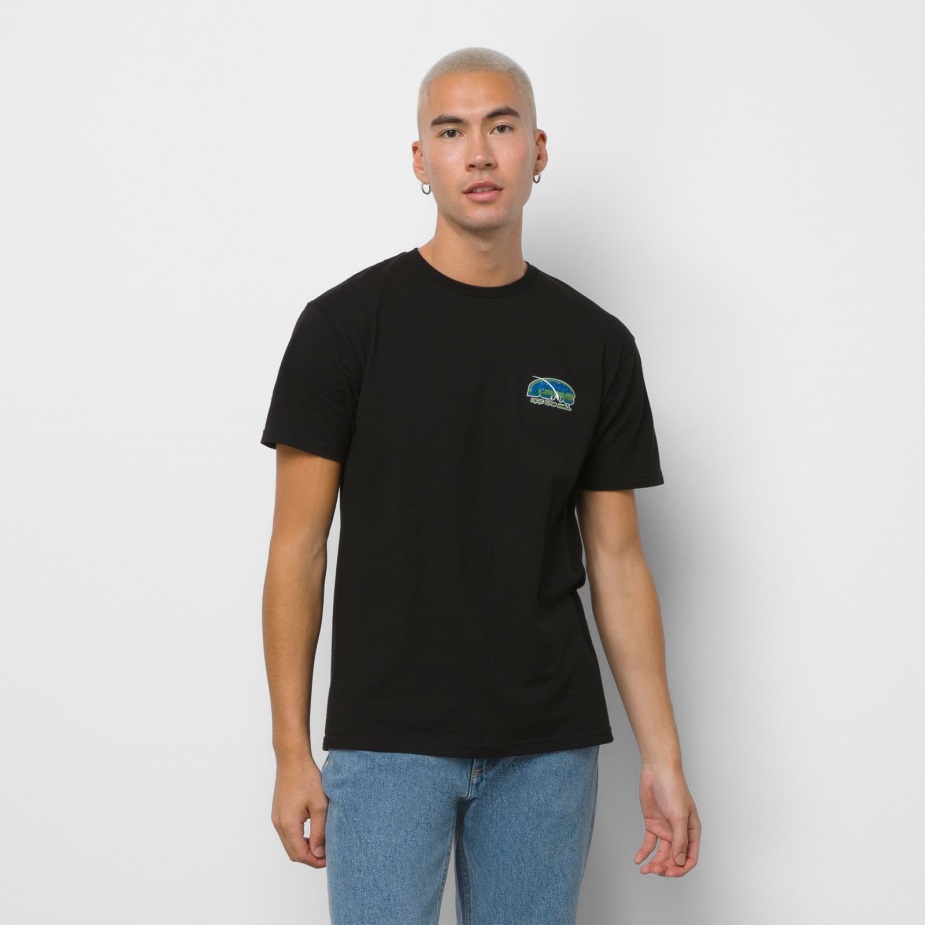 Vans ψηφιακά δωρεάν μπλουζάκι μαύρο