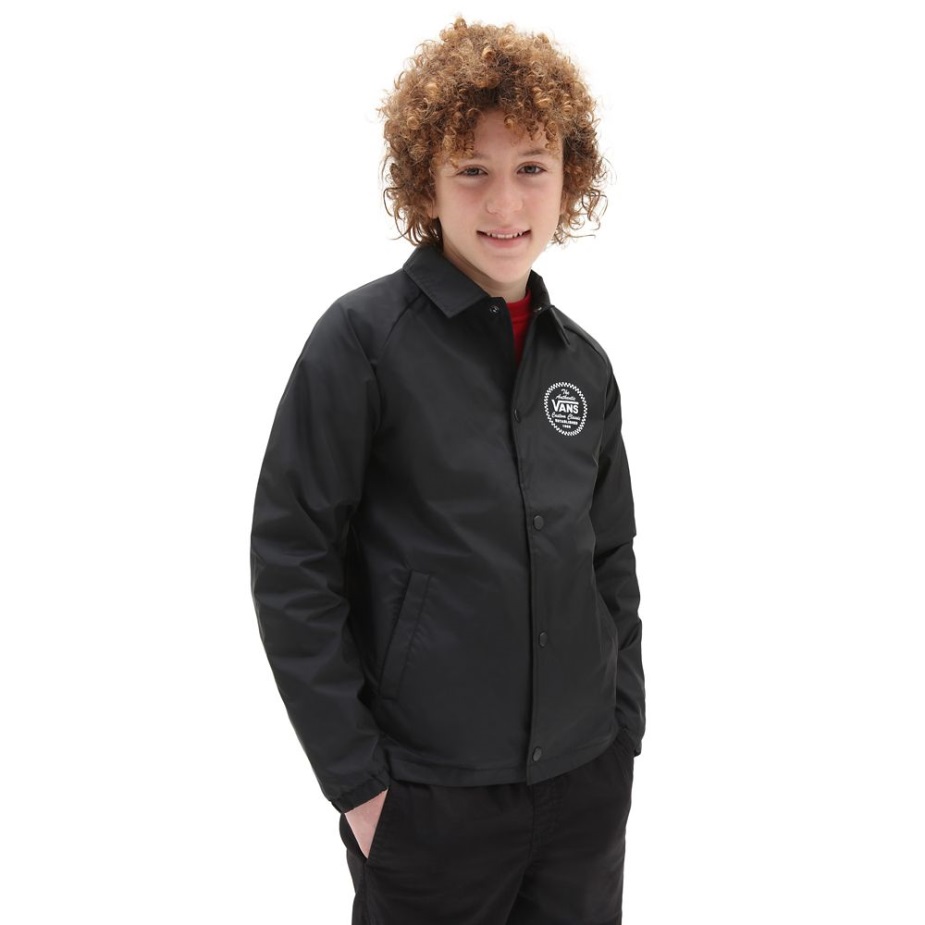 Vans Boys Torrey Jacket (8-14 ετών) μαύρο
