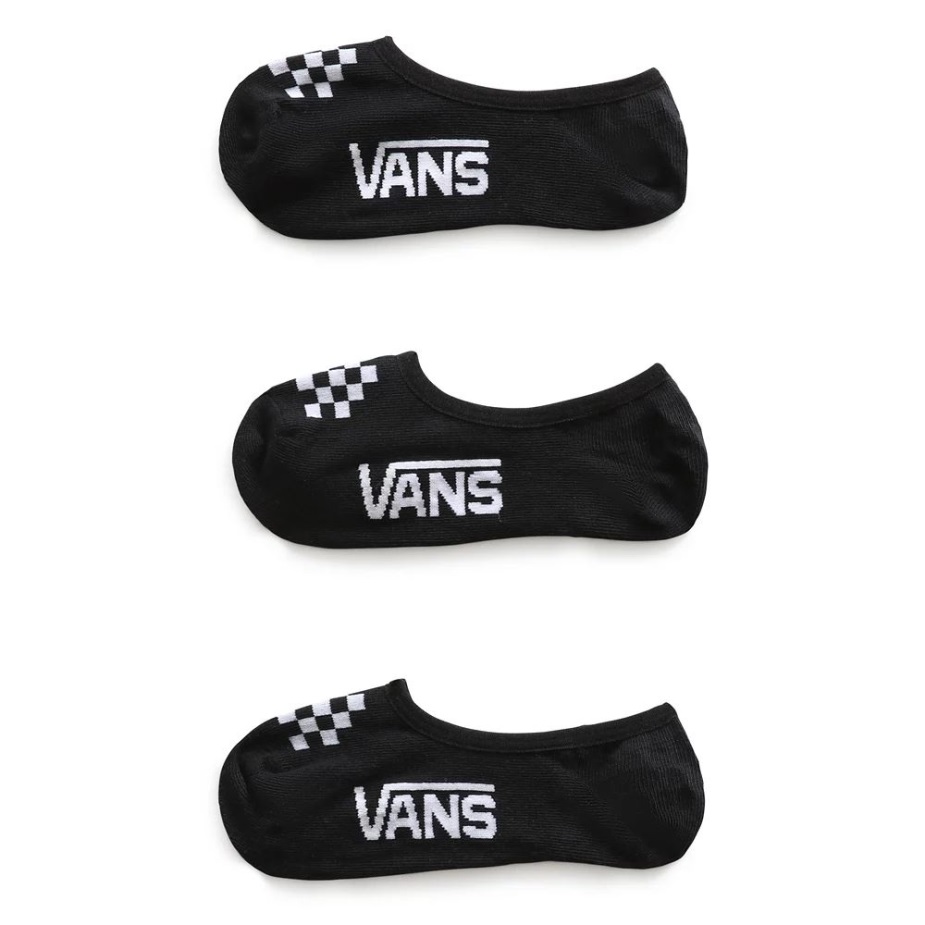 Vans Classic Canoodle κάλτσες μας 1-6 (3 ζευγάρια) μαύρο-άσπρο
