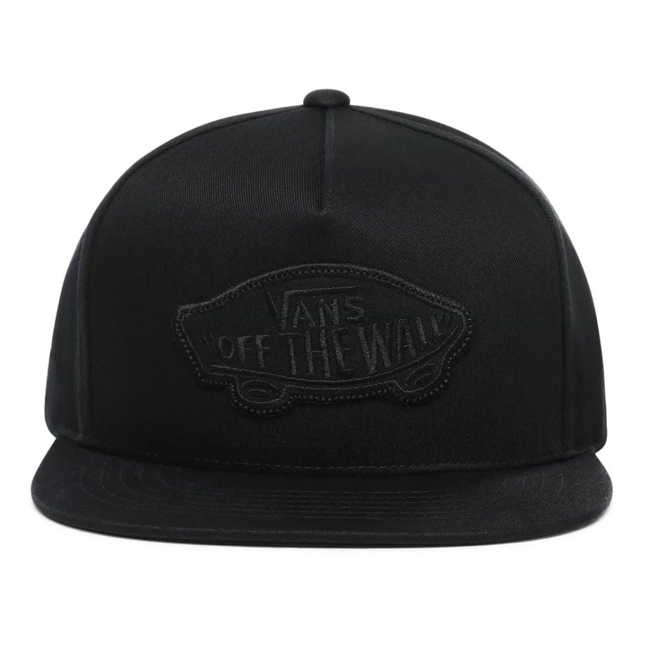 Vans κλασικό μπάλωμα Snapback καπέλο μαύρο