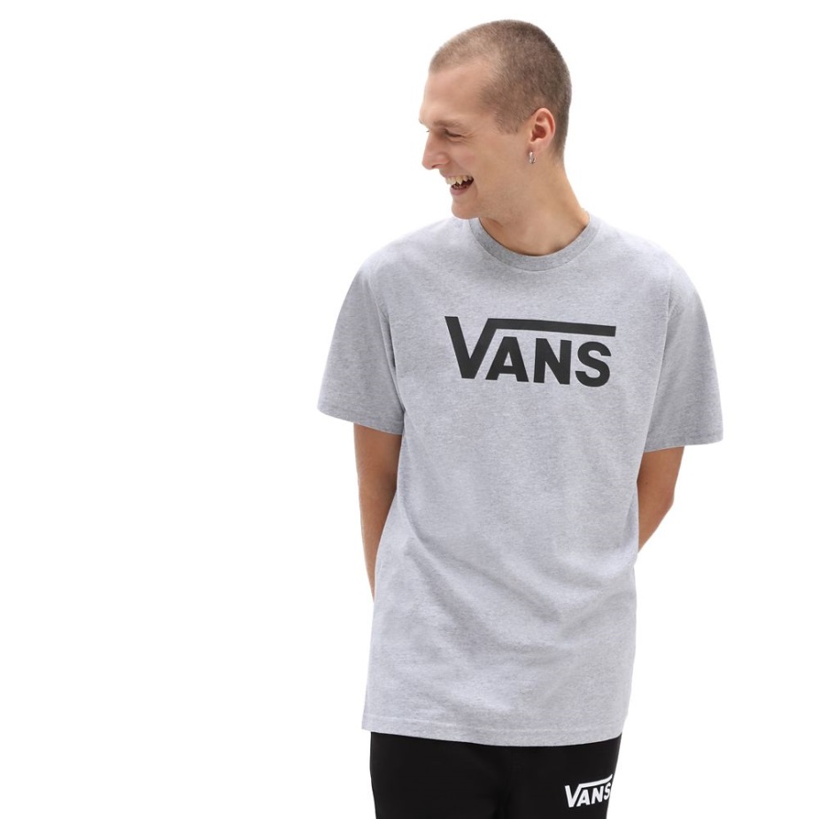 Vans κλασικό μπλουζάκι γκρι
