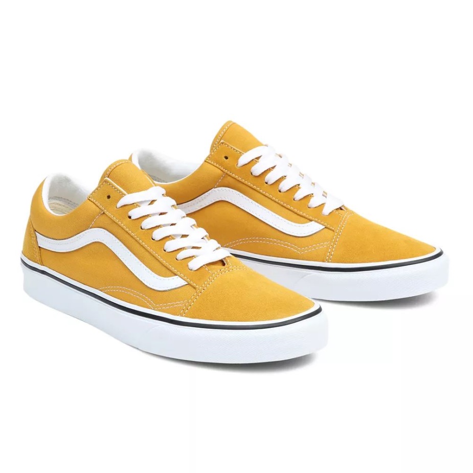 Vans Color Theory παλιά παπούτσια Skool κίτρινο
