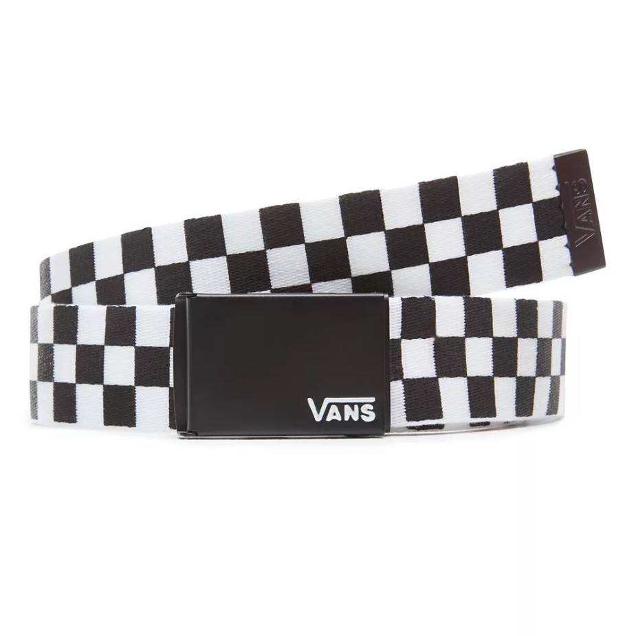 Vans Deppster ζώνη Web μαύρο-άσπρο