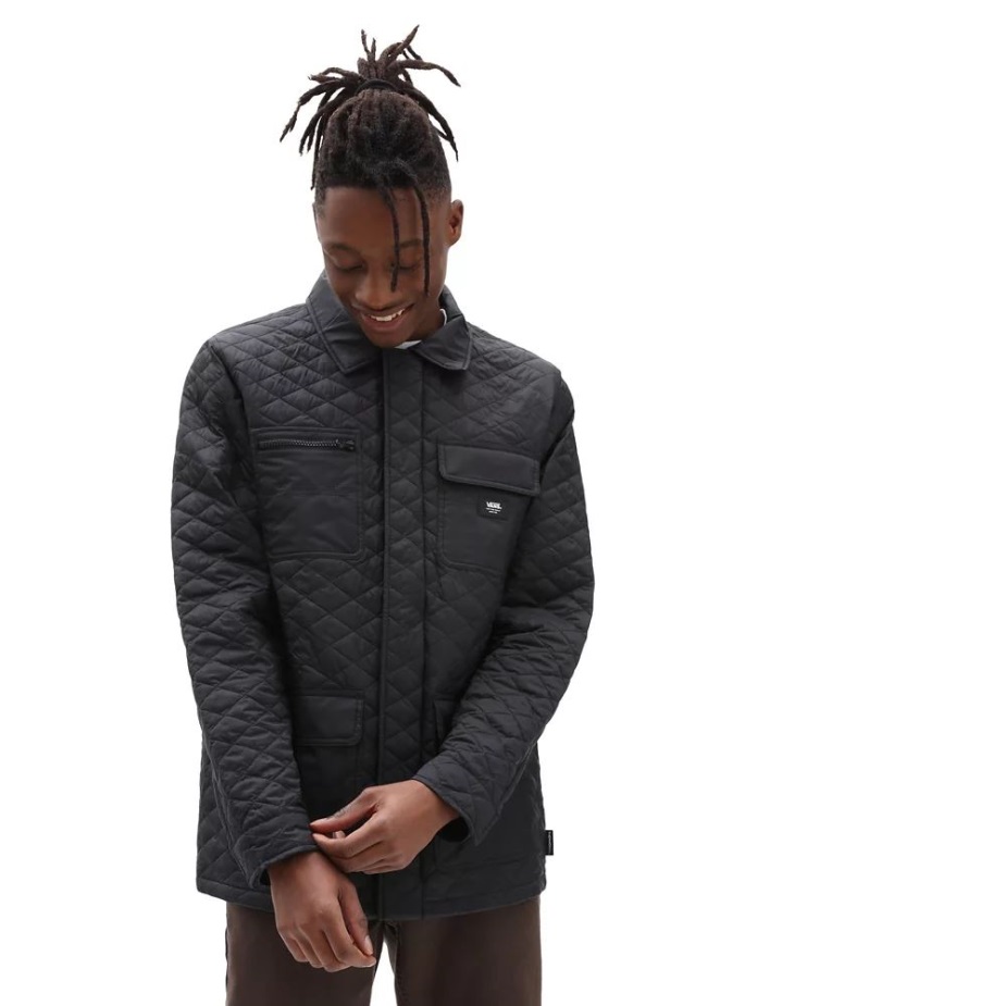 Vans τρυπάνι αγγαρεία παλτό Thermoball Mte-1 μαύροι άνδρες