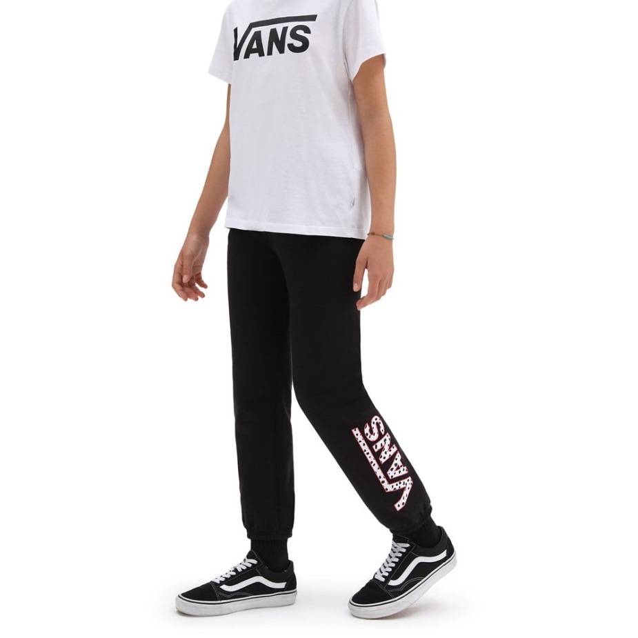 βαν για κορίτσια φούτερ (8-14 ετών) μαύρο