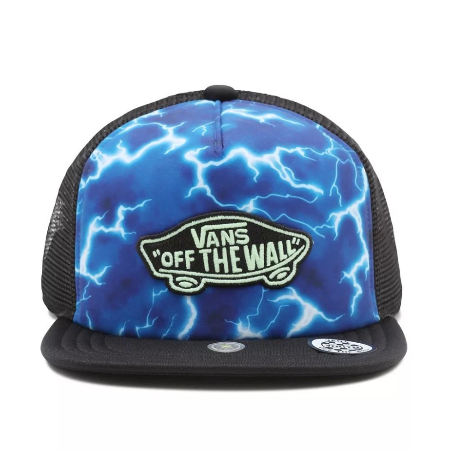 φορτηγά παιδικά κλασικά Patch Trucker συν μπλε καπέλο