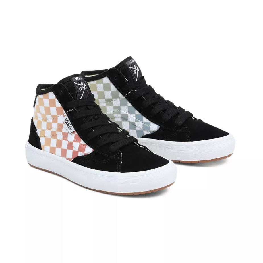 Vans παιδικά παπούτσια Lizzie (4-8 ετών) μαύρα-multi