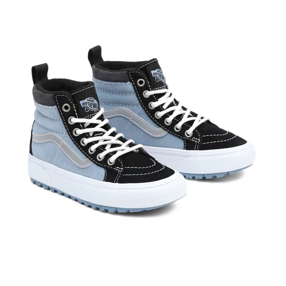 Vans παιδικά παπούτσια Sk8-hi Mte-1 (4-8 ετών) μπλε-μαύρο