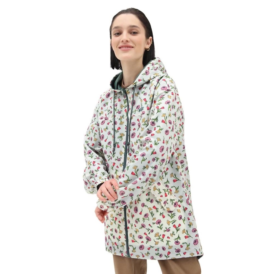 Vans Mercy Reversible Parka Jacket πράσινο