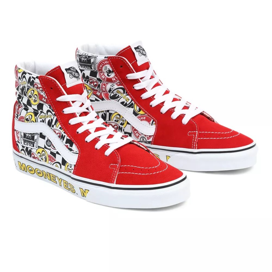 Vans Mooneyes Sk8-hi παπούτσια Red-multi