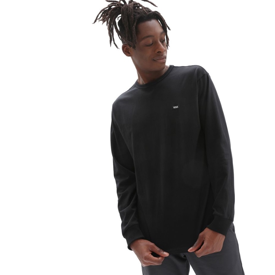 Vans Off The Wall κλασικό μπλουζάκι μαύρο