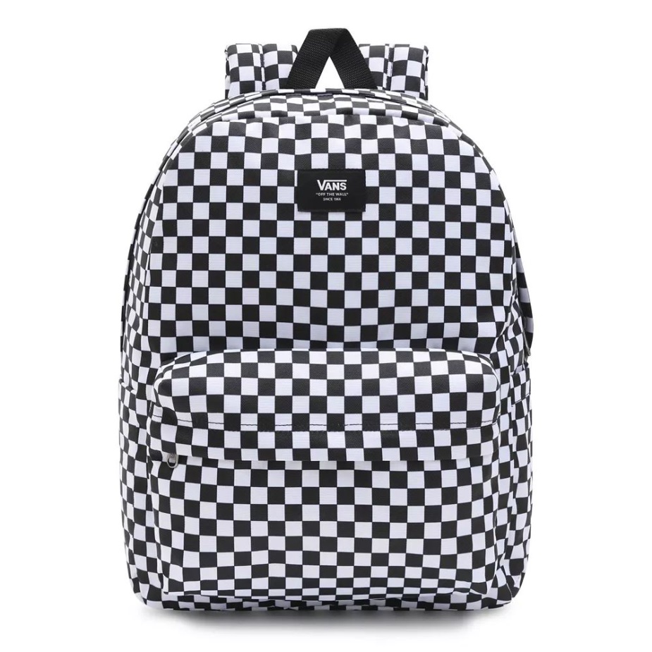 Vans παλιό Skool Check σακίδιο πλάτης μαύρο-άσπρο