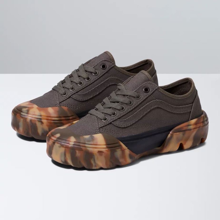 φορτηγά παλιά Skool κωνικά αρθρωτά παπούτσια γκρι