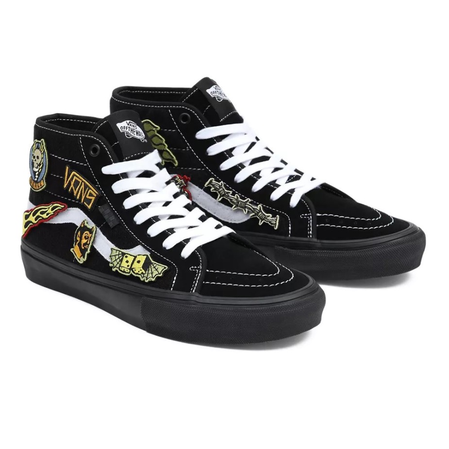 Vans Skate Sk8-hi Decon παπούτσια γκρι