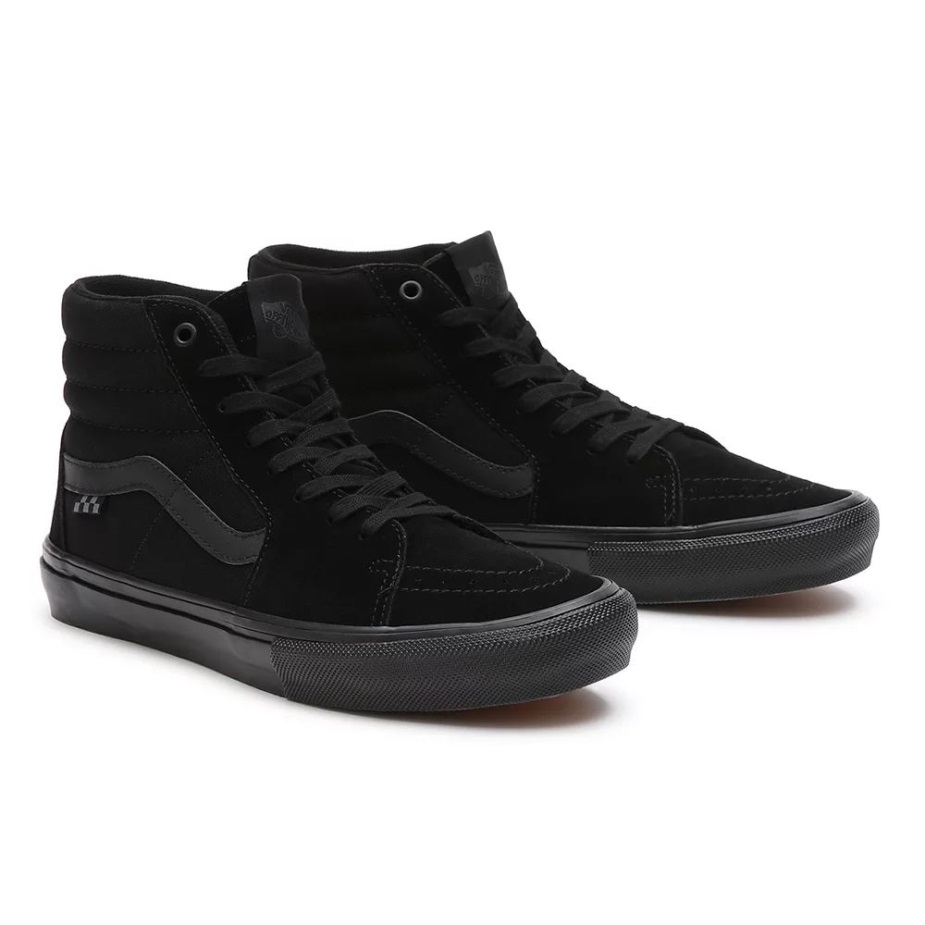 Vans Skate Sk8-hi παπούτσια μαύρα