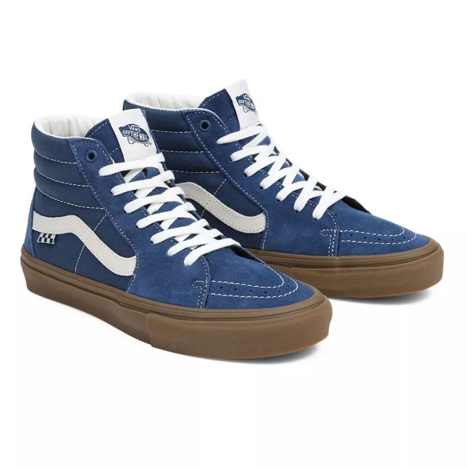 Vans Skate Sk8-hi παπούτσια μπλε