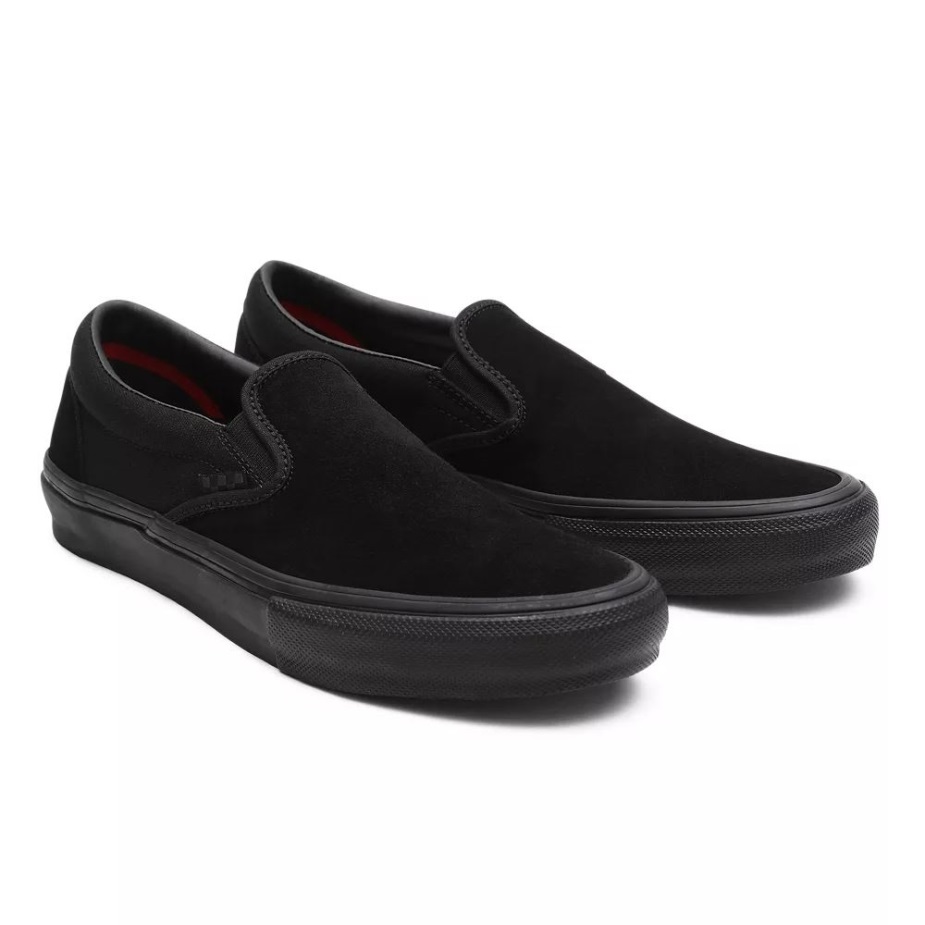φορητά Skate Slip-on παπούτσια μαύρα
