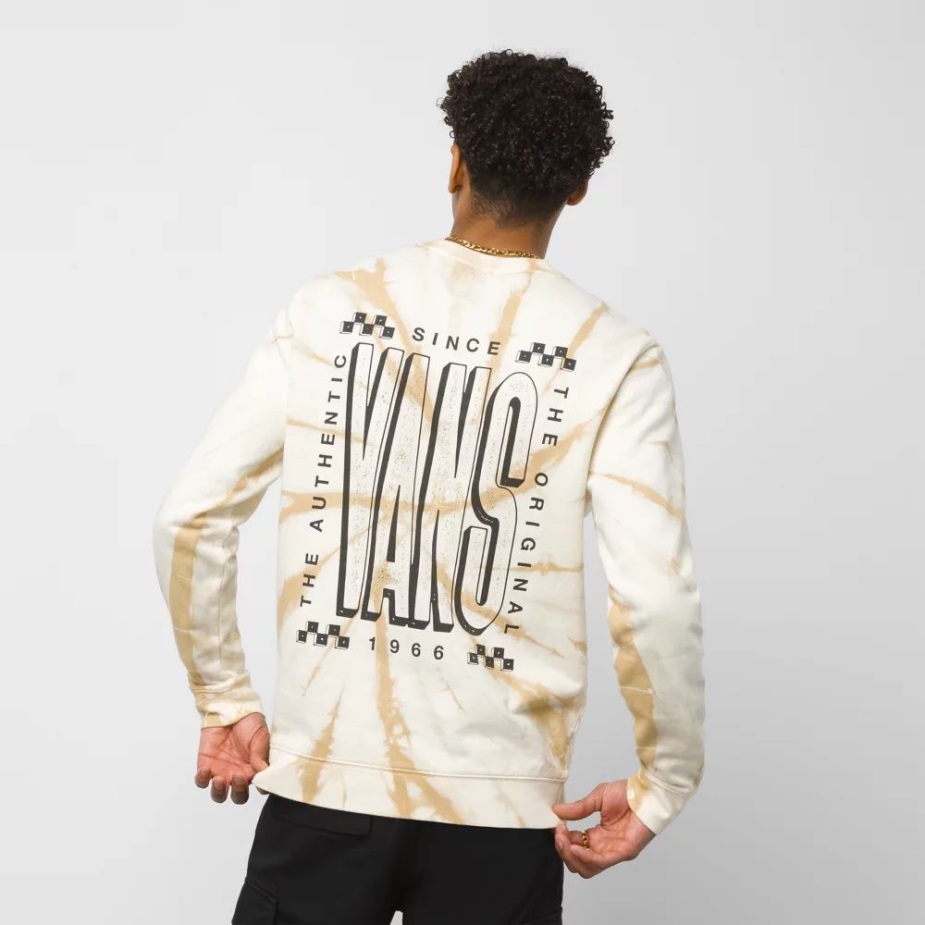 φορτηγά ψηλού τύπου Tie Dye Crew Beige