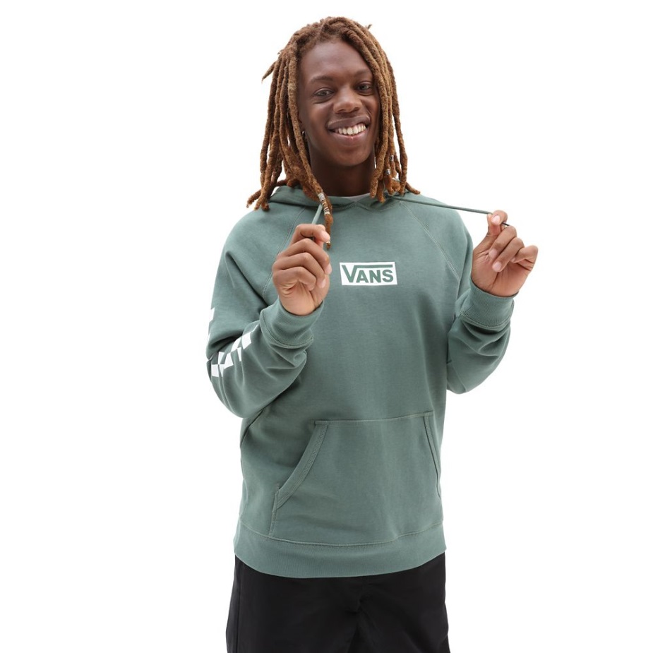 φορτηγά αντίστροφα με κανονικό Hoodie πράσινο