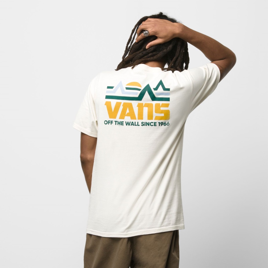 Mt. Vans T-shirt αντίκα λευκό