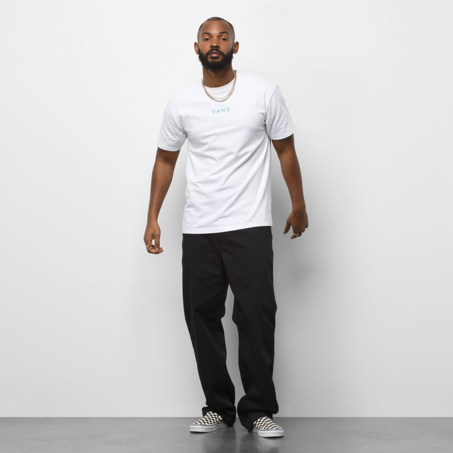 Vans αυθεντικό Chino φαρδύ παντελόνι μαύρο ανδρικό