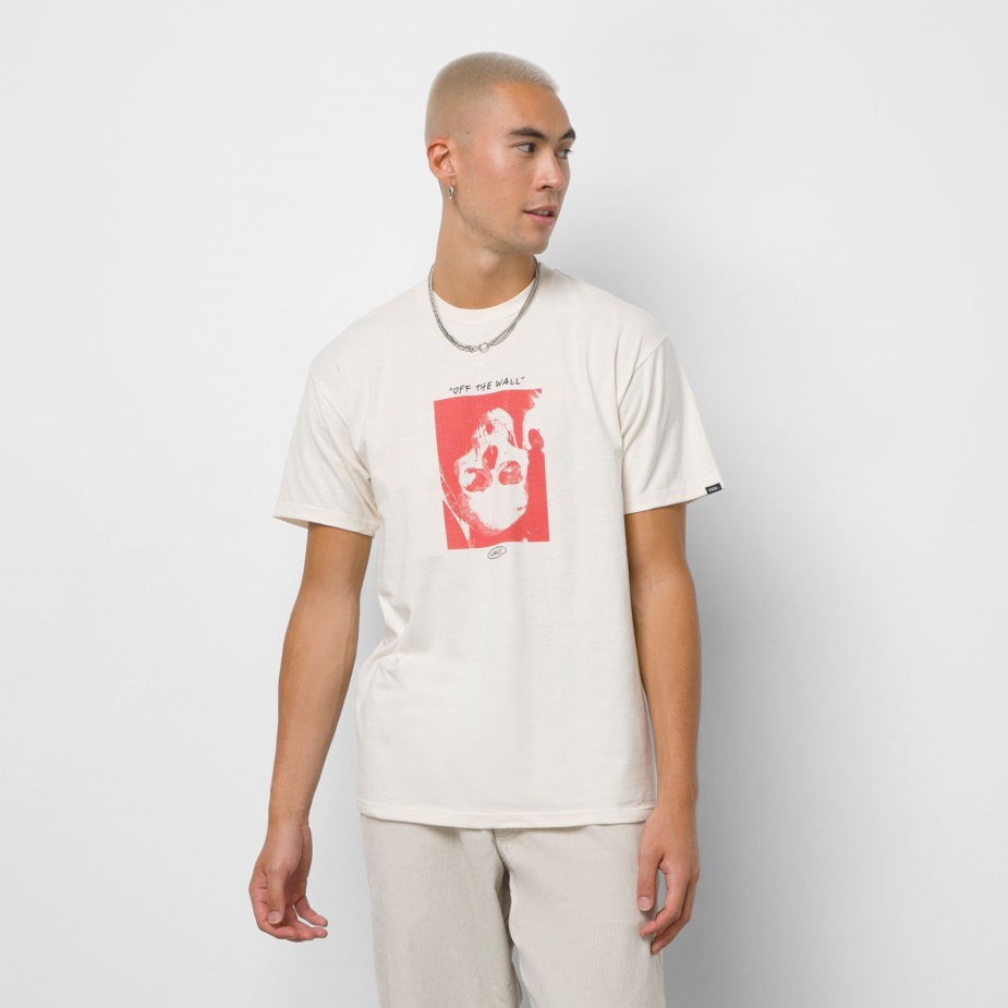 βανάκια σε κουτί κρανίο μπλουζάκι αντίκα λευκό