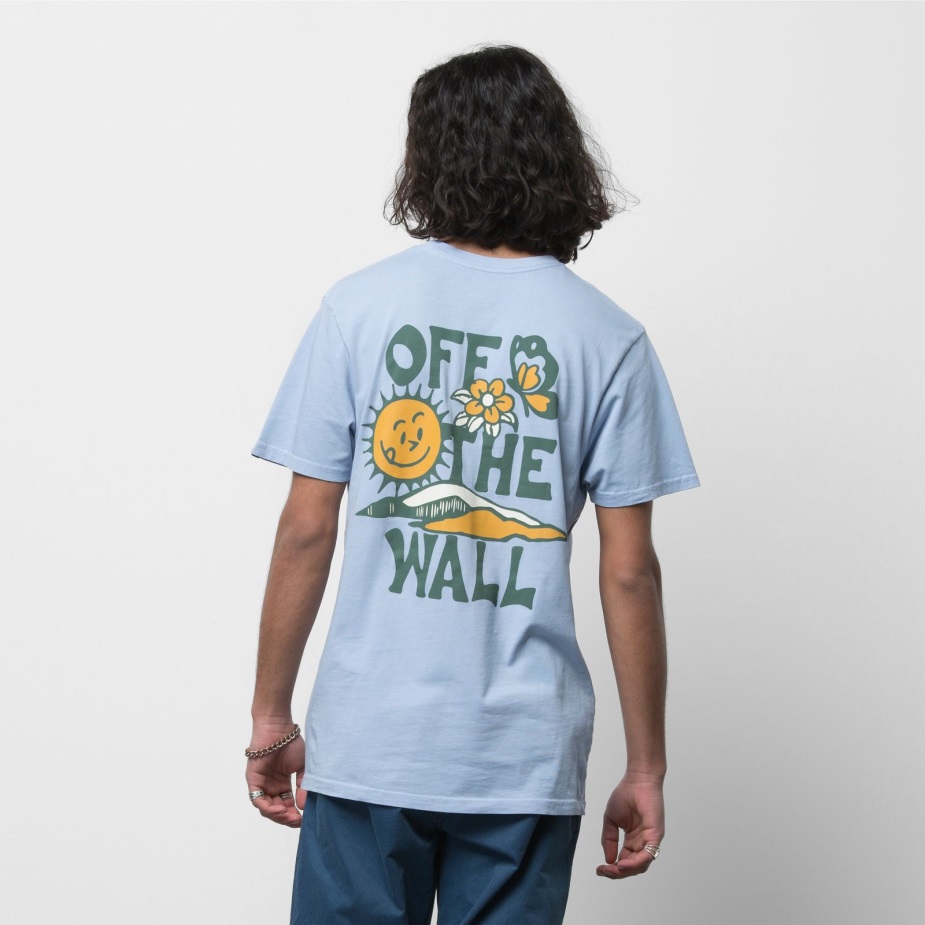 Vans πιο φωτεινό μπλουζάκι Daze κασμίρ μπλε