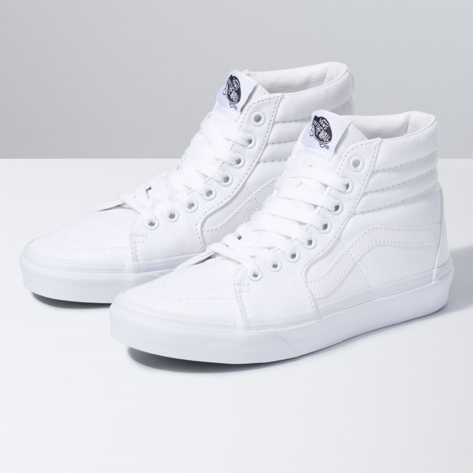 Vans καμβάς Sk8-hi αληθινό λευκό