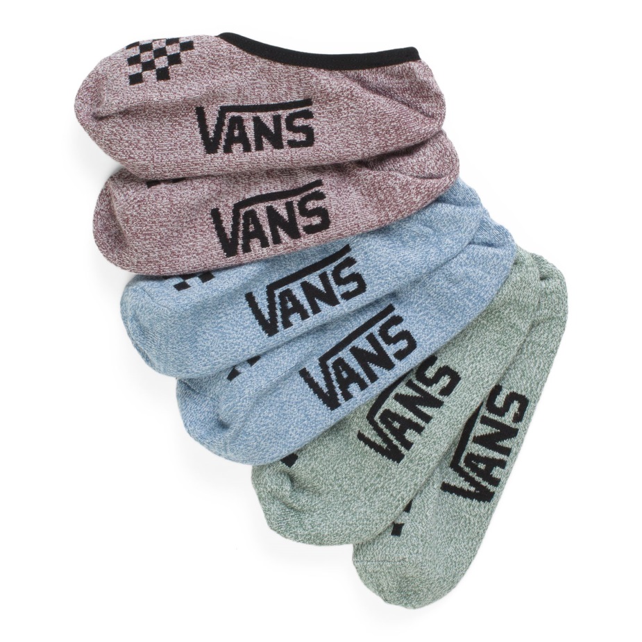 Vans Classic Marled κάλτσα Canoodle 3 μέγεθος συσκευασίας 6,5-10 πράσινη πάπια