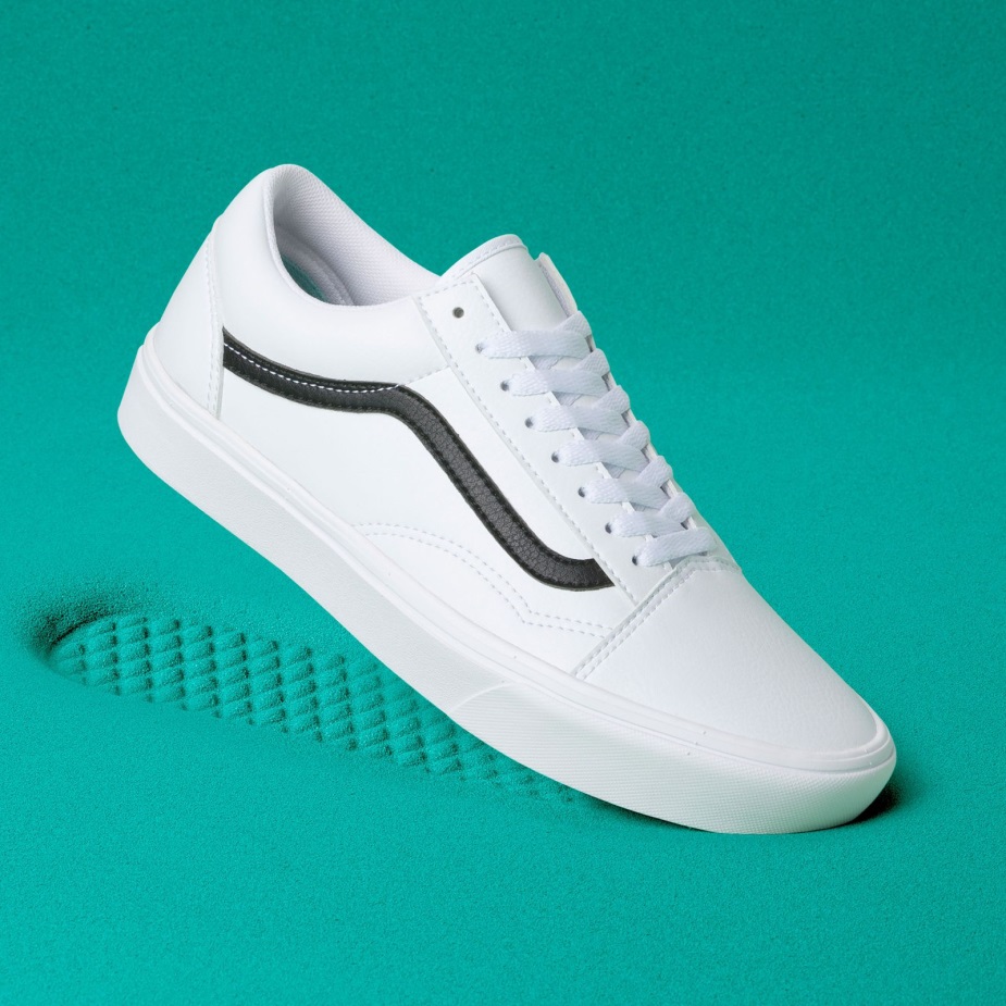 Vans Classic Tumble Comfycush παλιό Skool αληθινό λευκό
