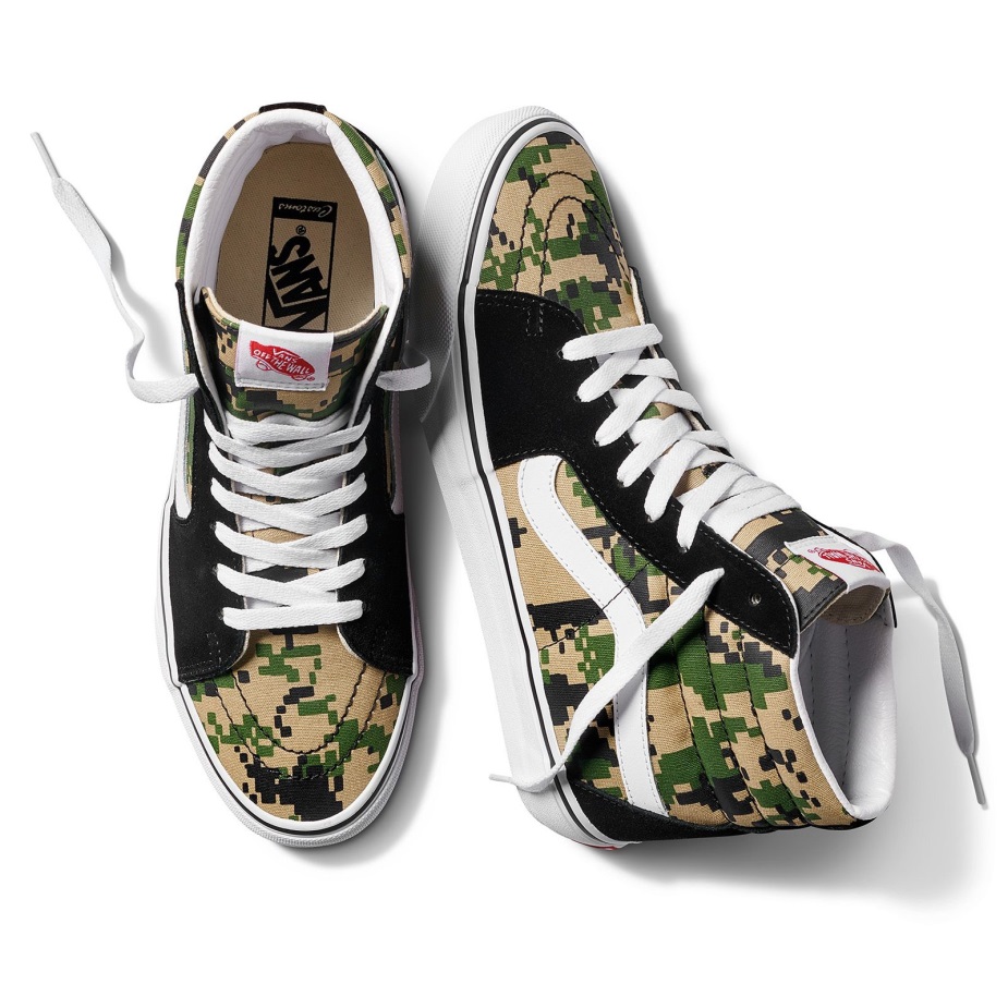 φορτηγά τελωνείο Pixel Camo Sk8-hi