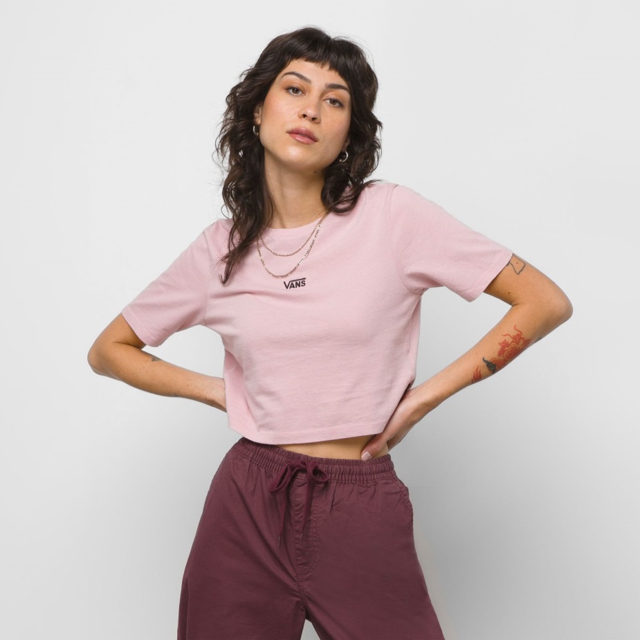 φορτηγά που πετούν V Crop Crew Sport Tee Zephyr