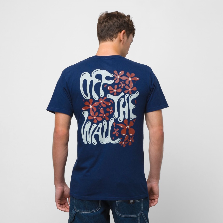 Vans Jazz Floral Vintage μπλουζ φόρεμα μπλουζ