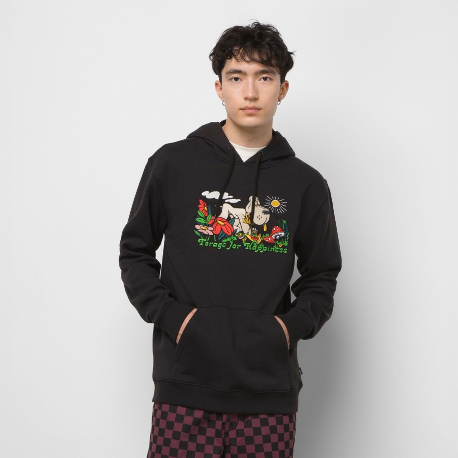 Vans Mushroom Hound Hoodie μαύρο